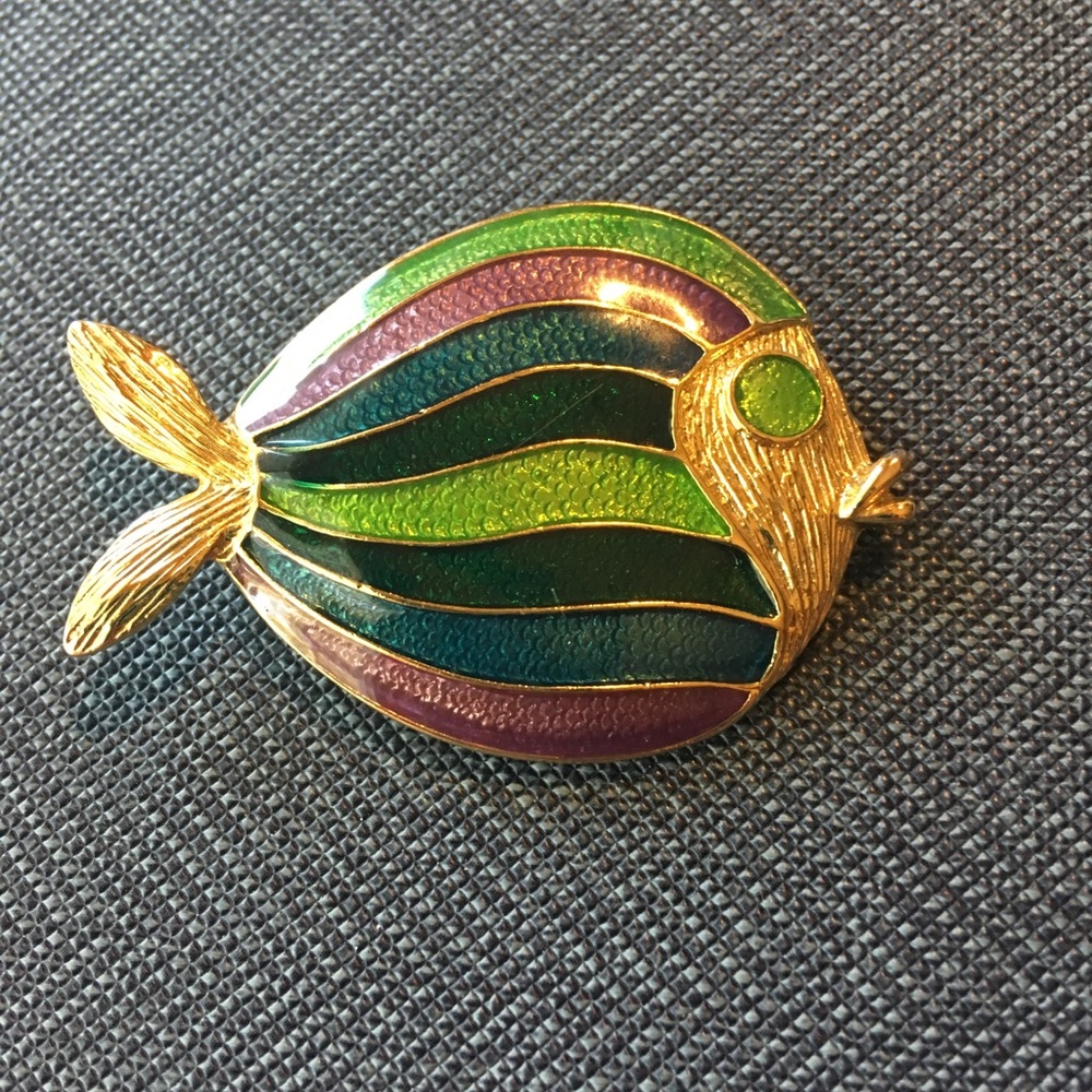 Fish Brooch